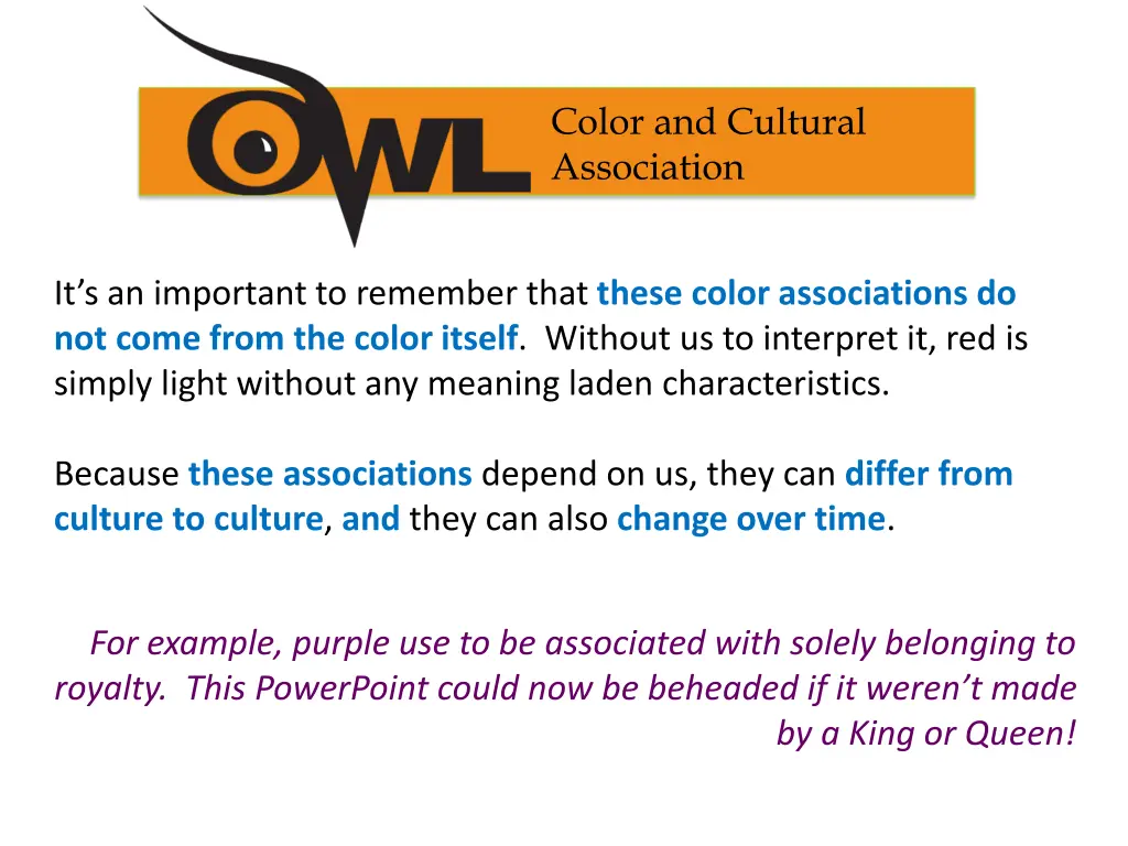 color and cultural association 1