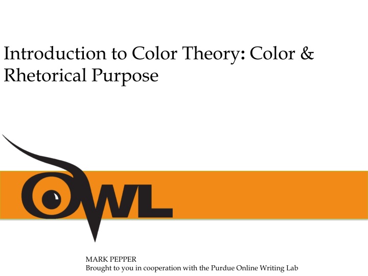 introduction to color theory color rhetorical