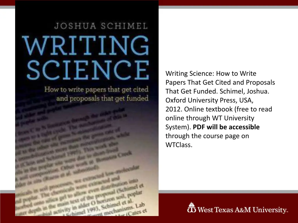 writing science how to write papers that