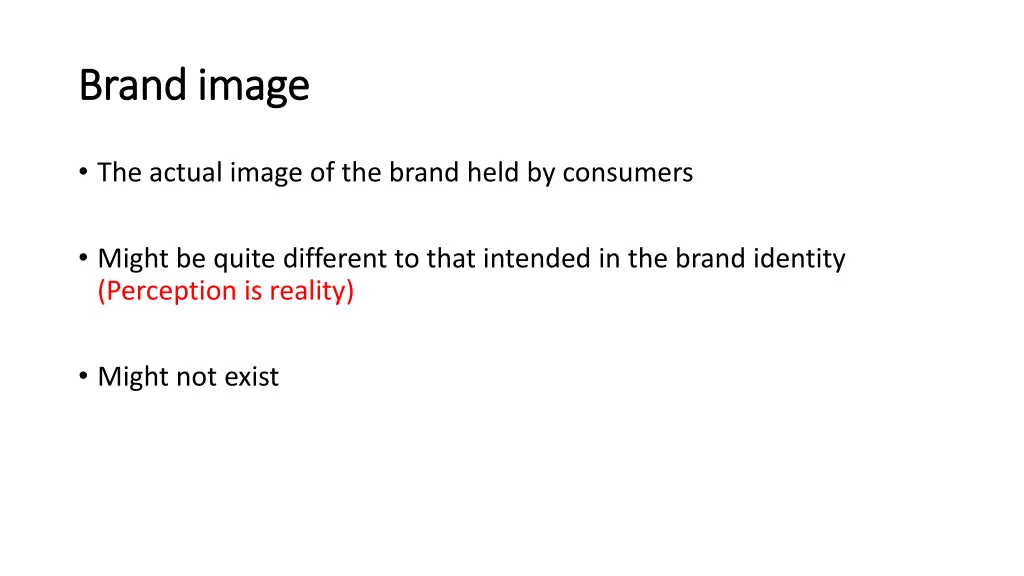 brand image brand image