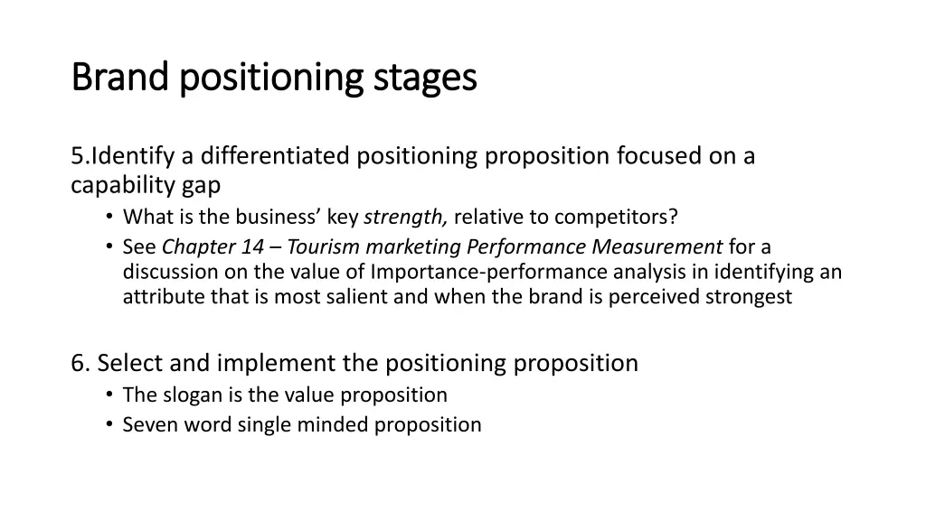 brand positioning stages brand positioning stages 2