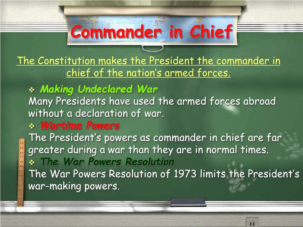 commander in chief