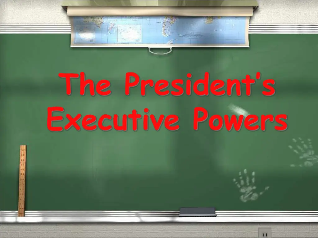 the president s executive powers