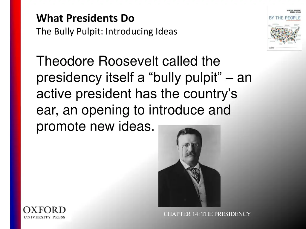 what presidents do the bully pulpit introducing