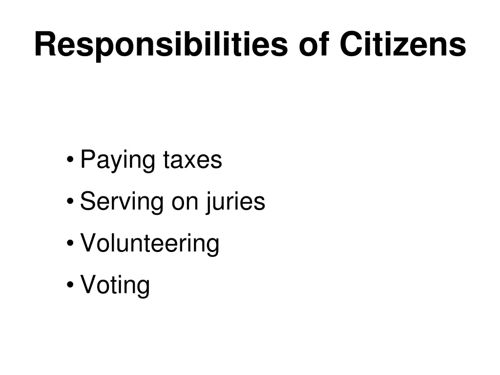 responsibilities of citizens 1