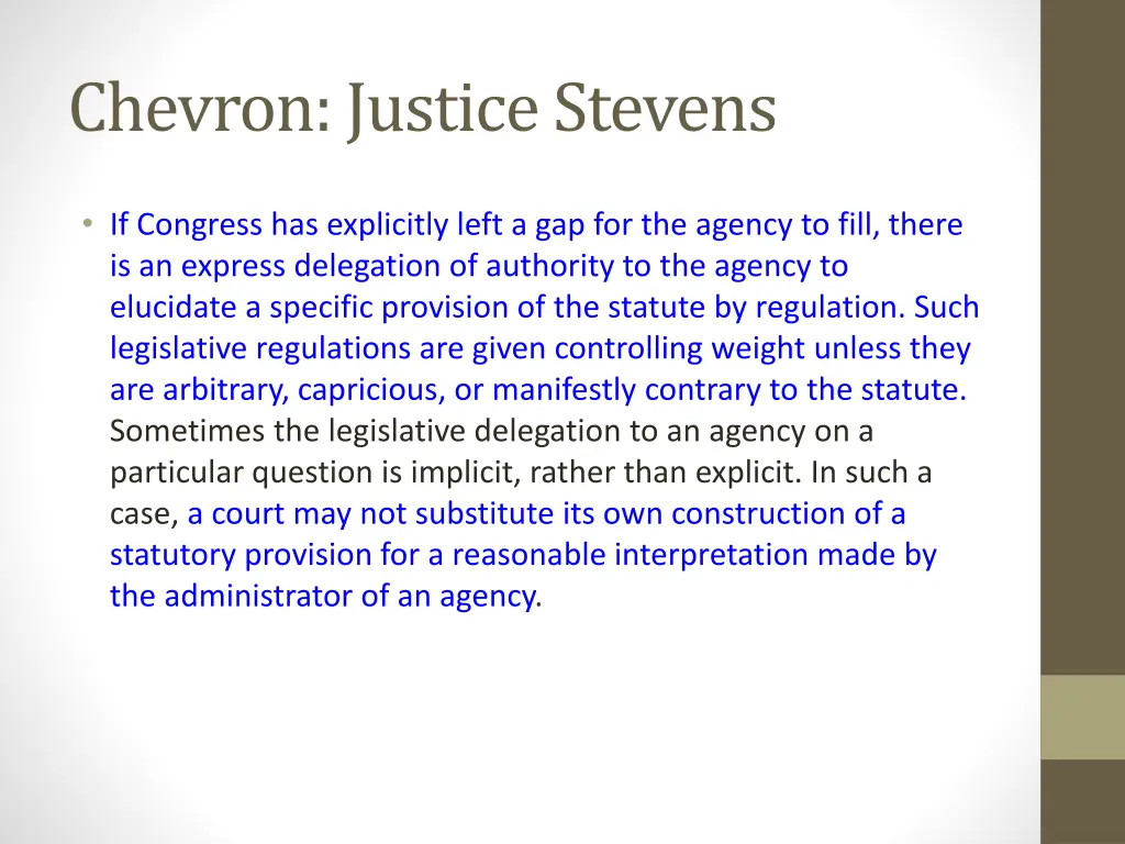 chevron justice stevens