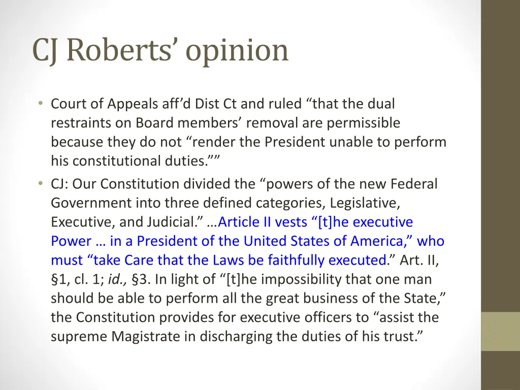 cj roberts opinion