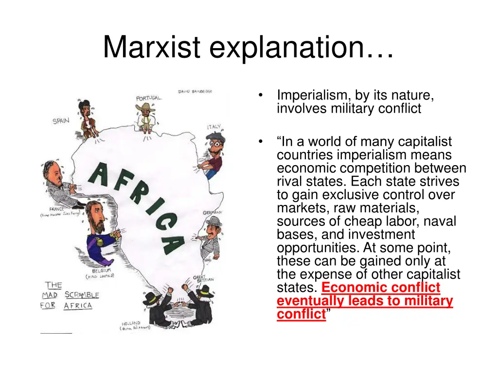 marxist explanation