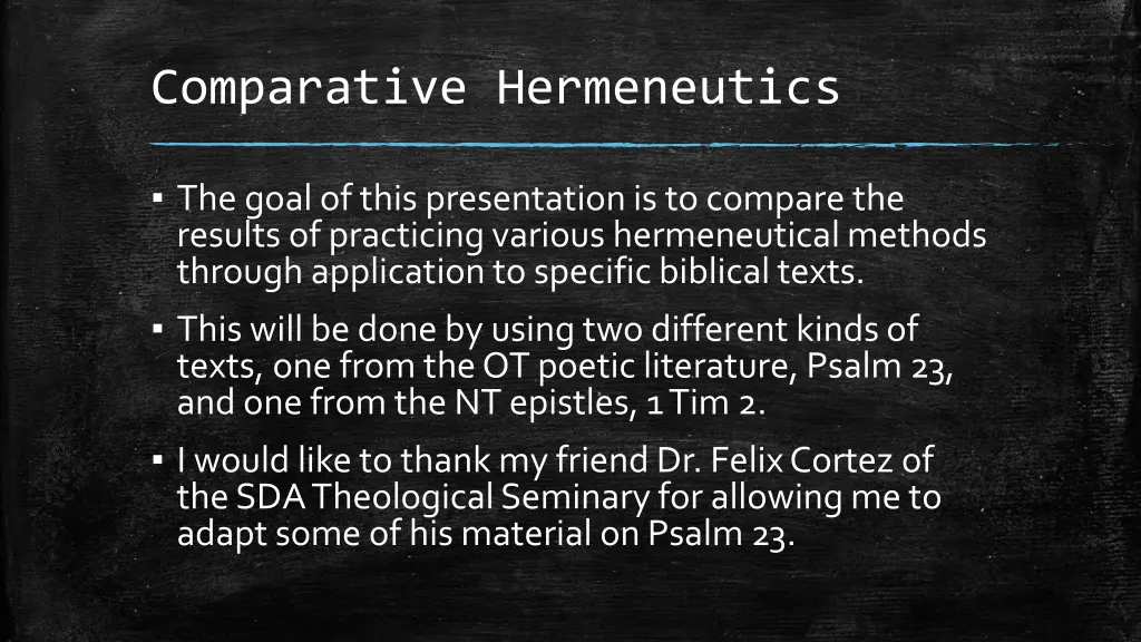 comparative hermeneutics