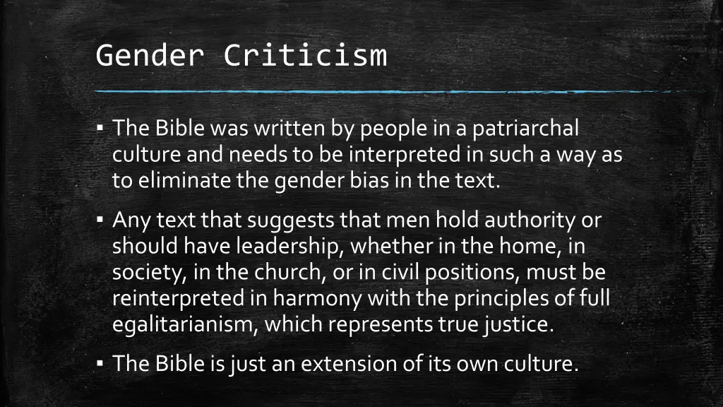 gender criticism