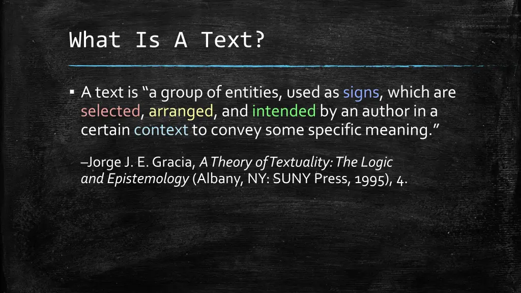 what is a text