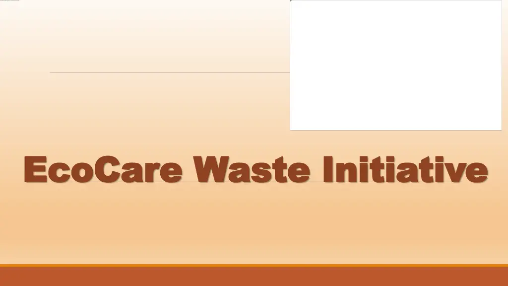 ecocare waste initiative ecocare waste initiative