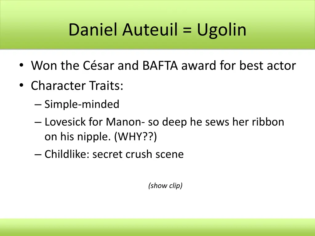 daniel auteuil ugolin