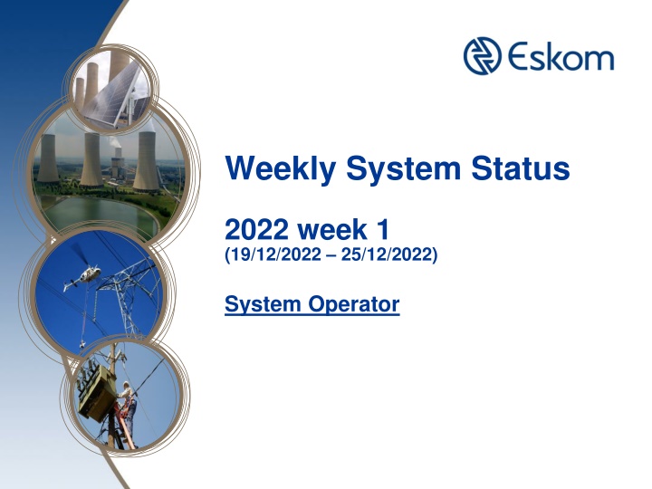 weekly system status