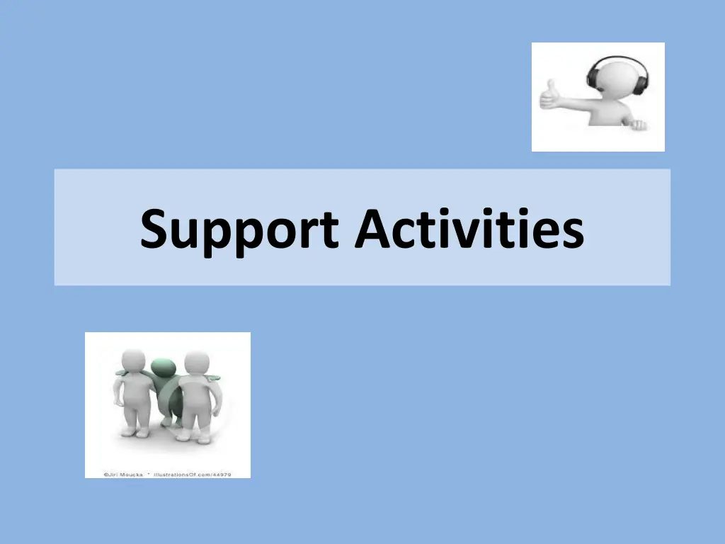 support activities