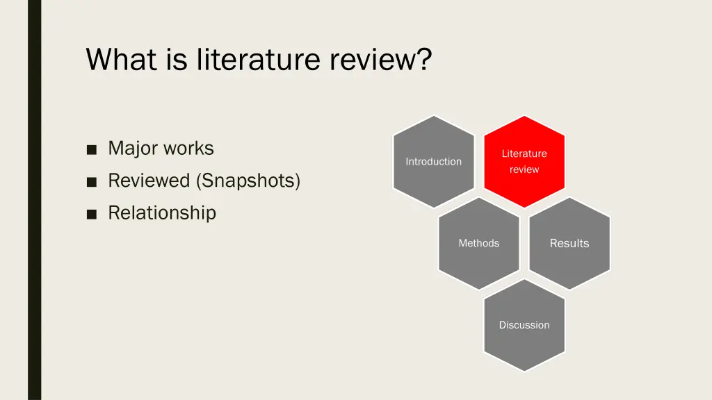 what is literature review