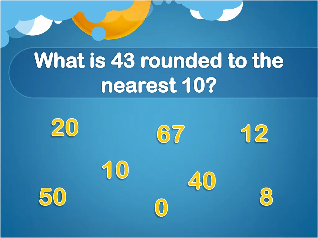 what is 43 rounded to the nearest 10