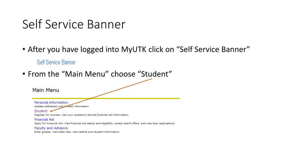 self service banner