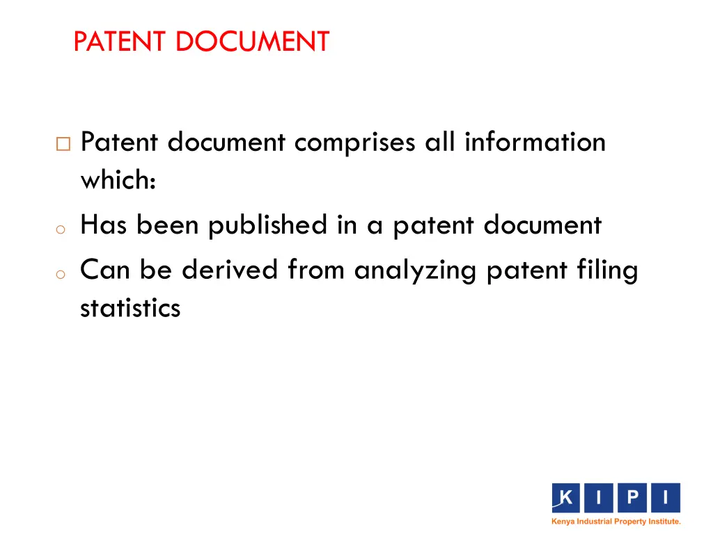 patent document