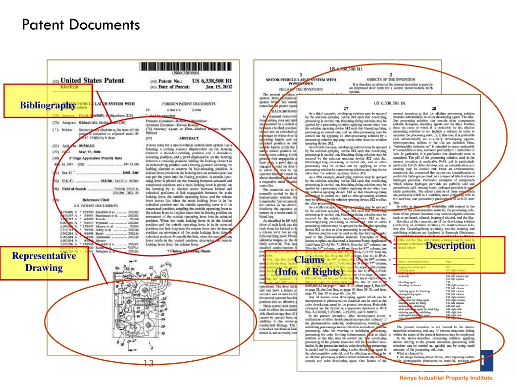 patent documents