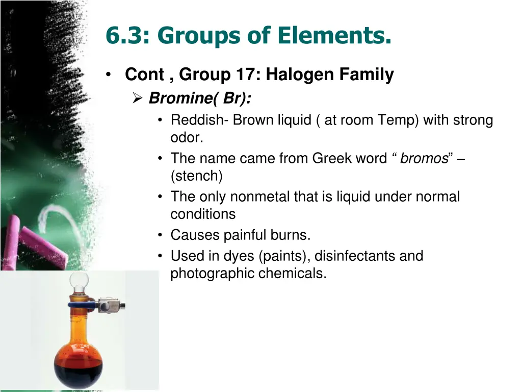 6 3 groups of elements 4