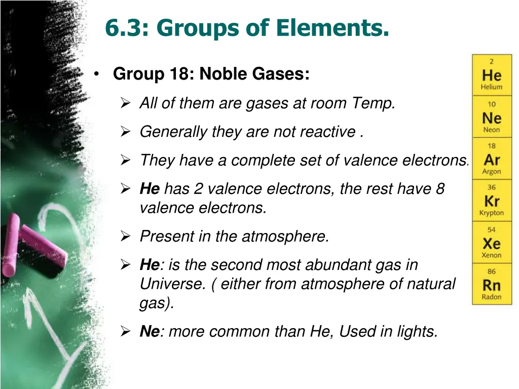 6 3 groups of elements 6