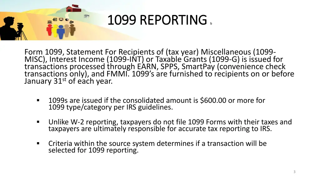 1099 reporting 1099 reporting b b