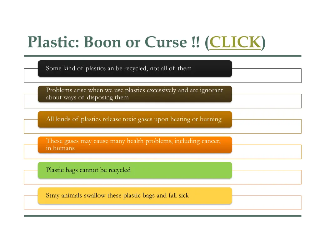 plastic boon or curse click