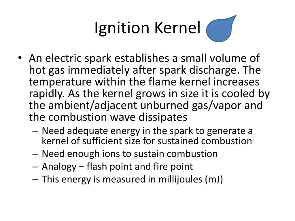 ignition kernel