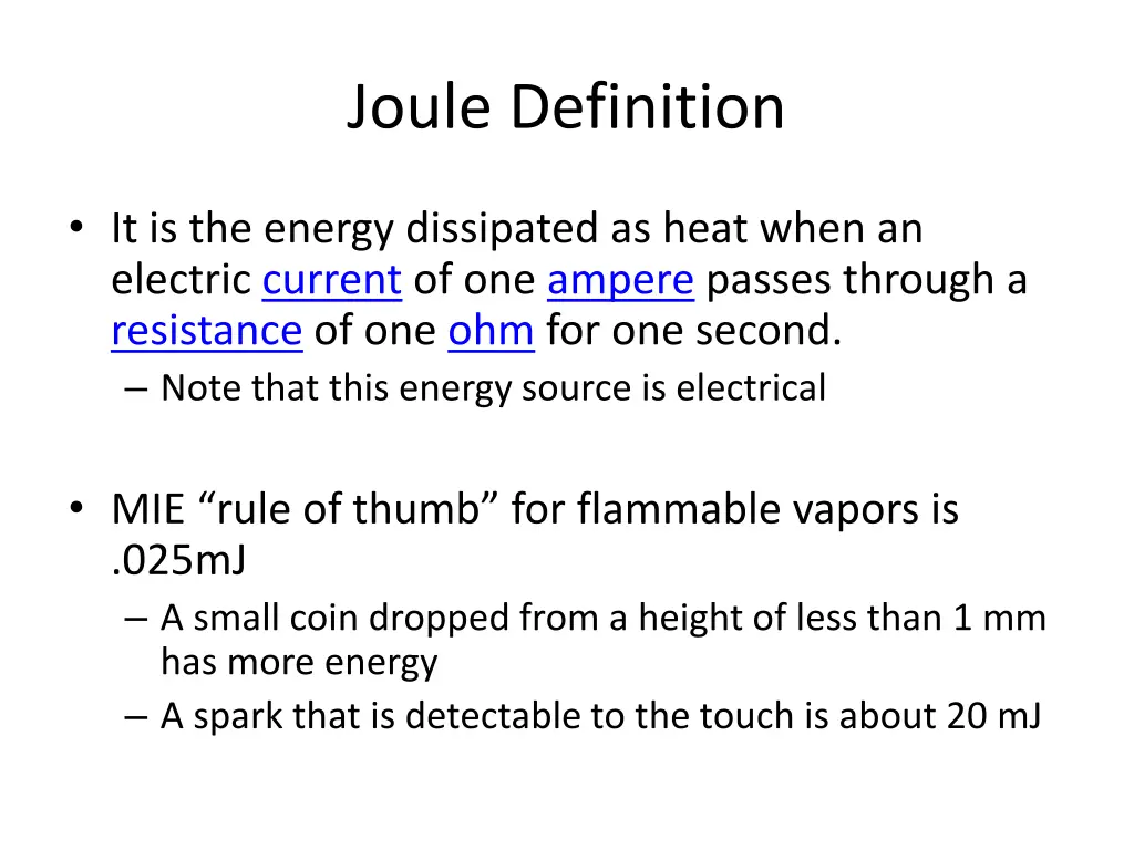 joule definition