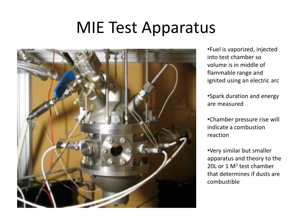 mie test apparatus