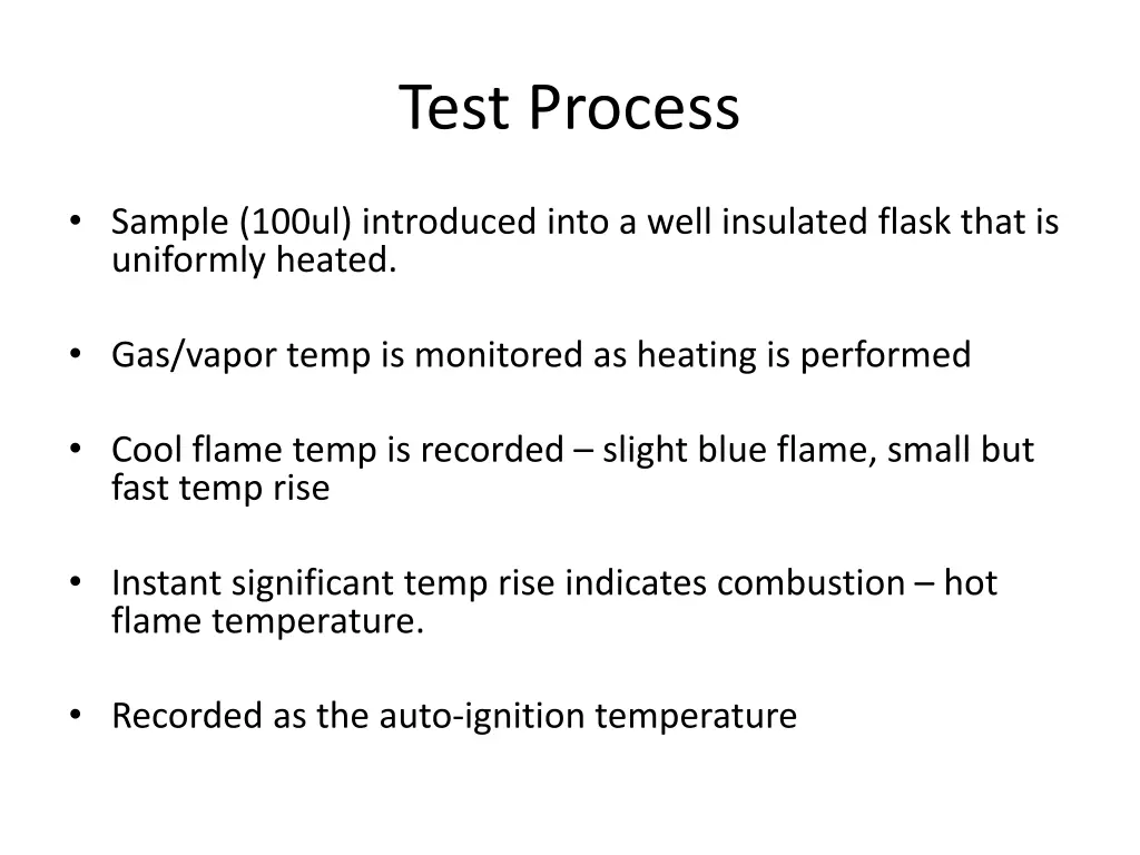 test process