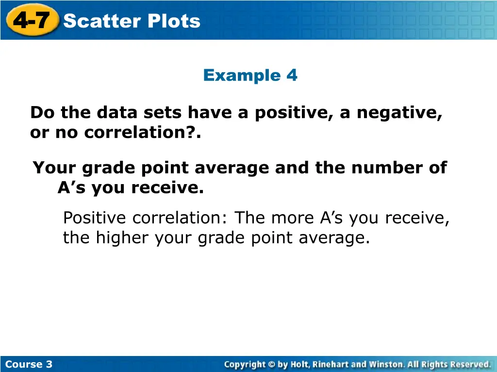 4 4 7 7 scatter plots 8