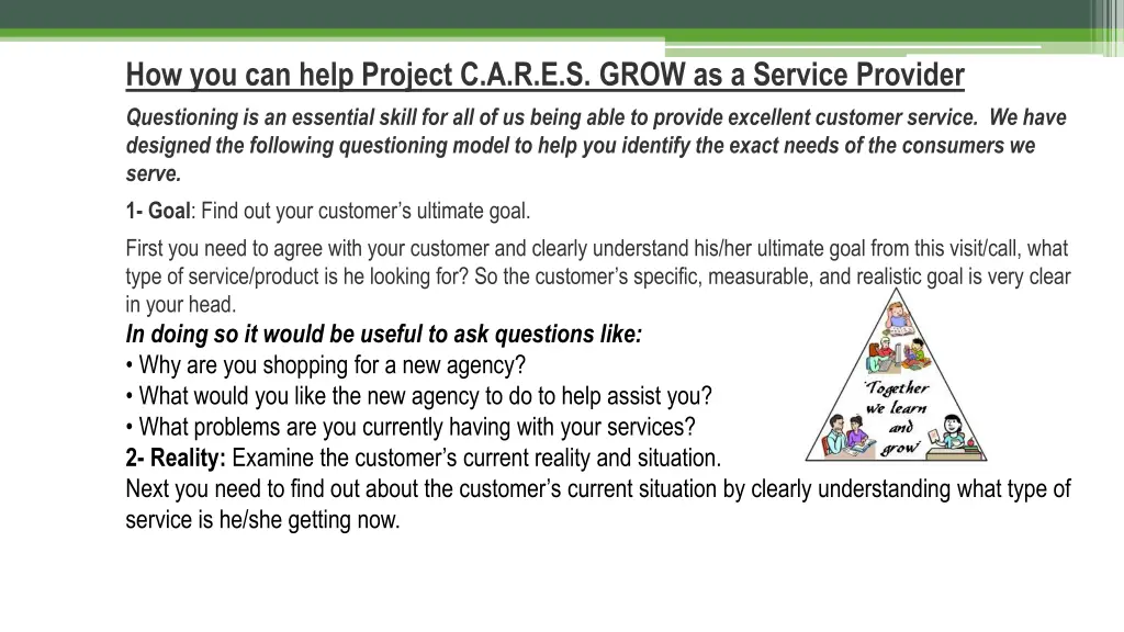 how you can help project c a r e s grow