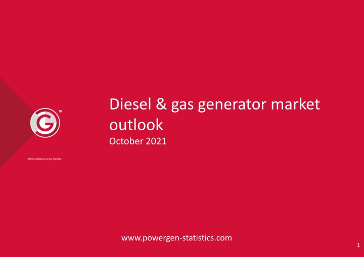 diesel gas generator market outlook october 2021