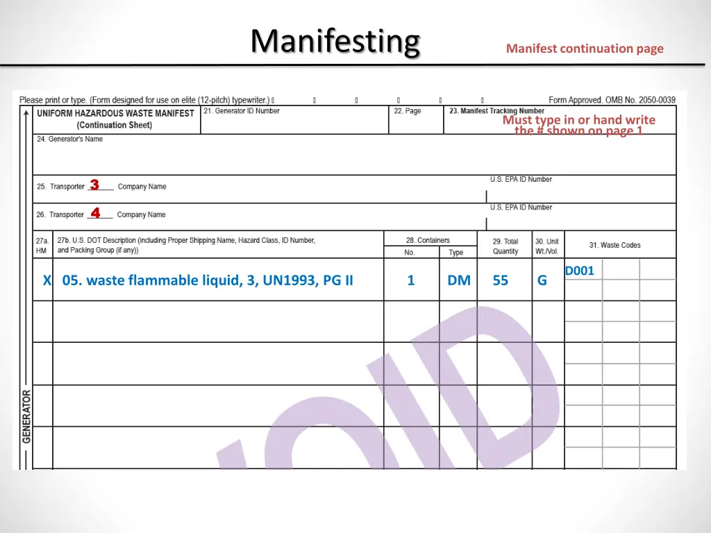 manifesting 4