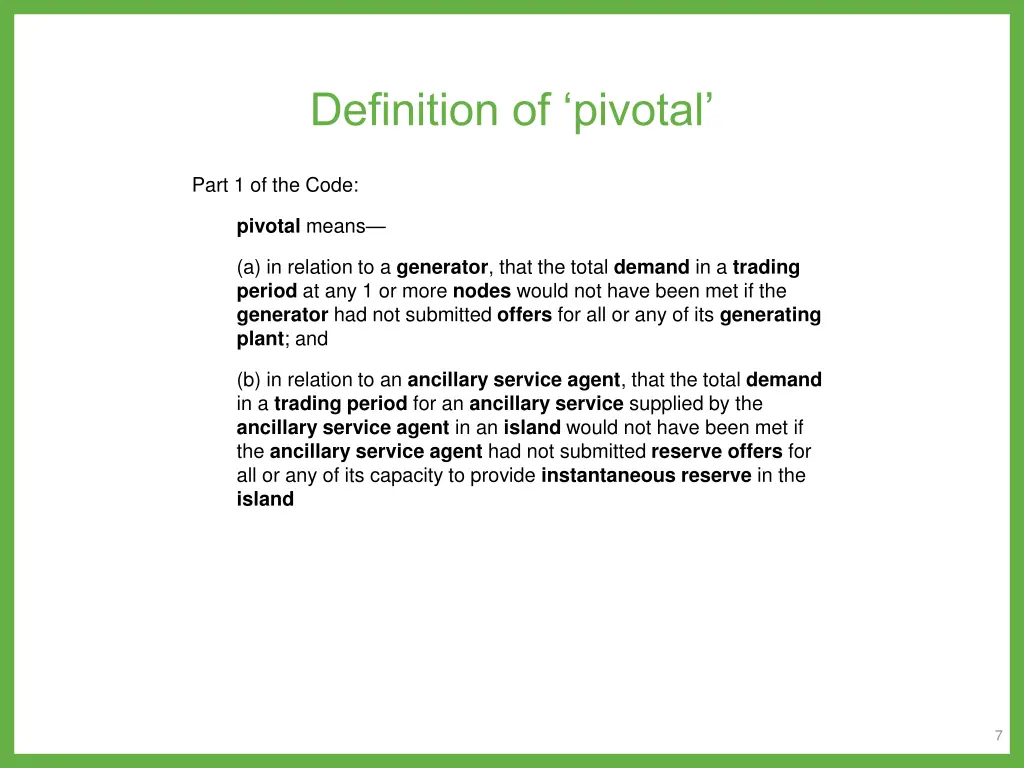 definition of pivotal