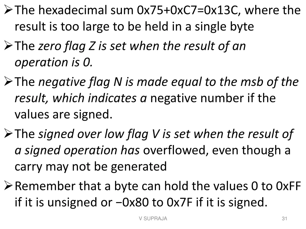 the hexadecimal sum 0x75 0xc7 0x13c where