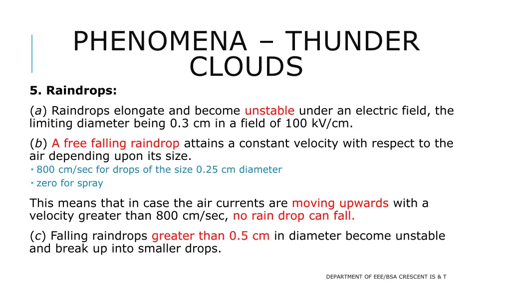 phenomena thunder clouds 5 raindrops