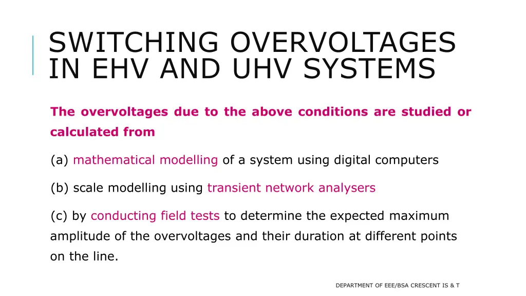 switching overvoltages in ehv and uhv systems 3