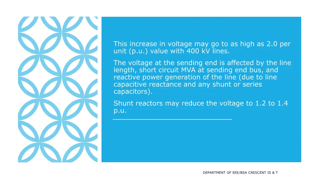 this increase in voltage may go to as high