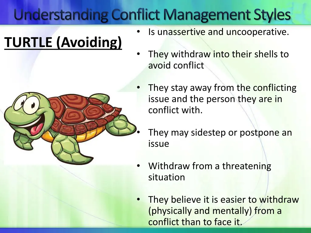 understanding conflict management styles 3