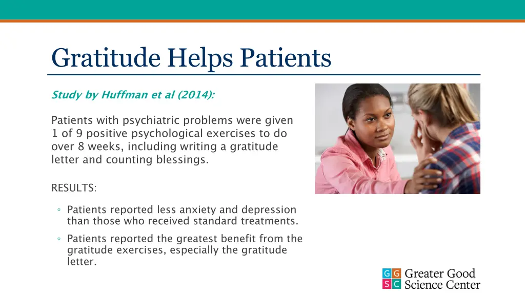 gratitude helps patients 3