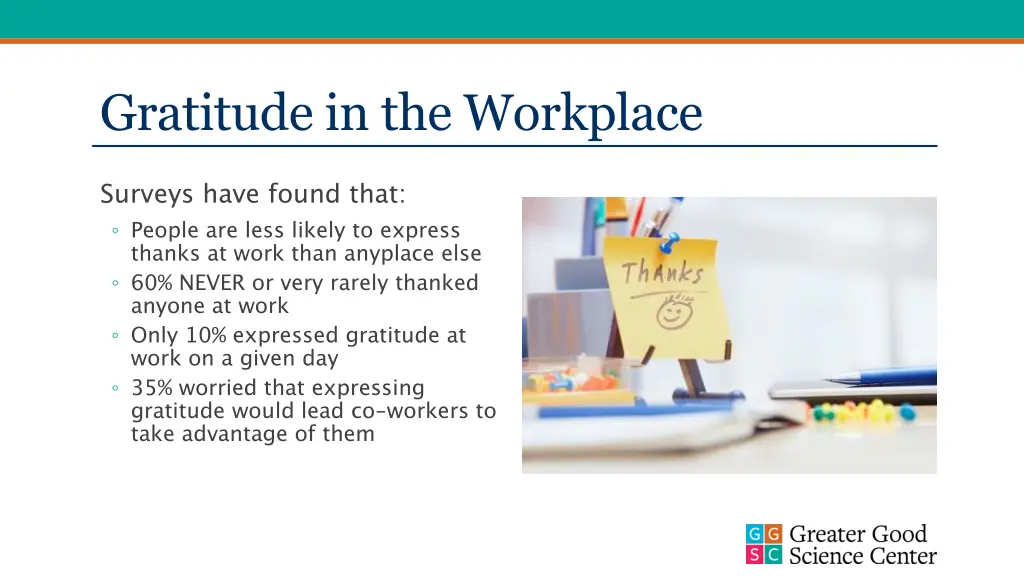 gratitude in the workplace