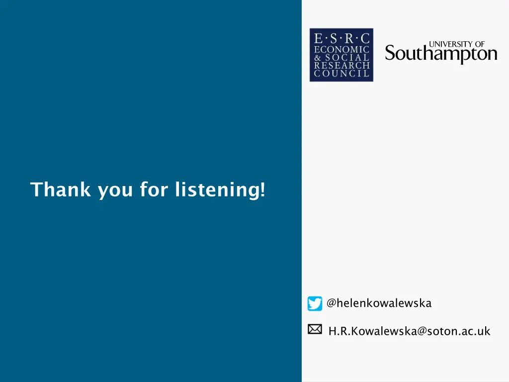 thank you for listening