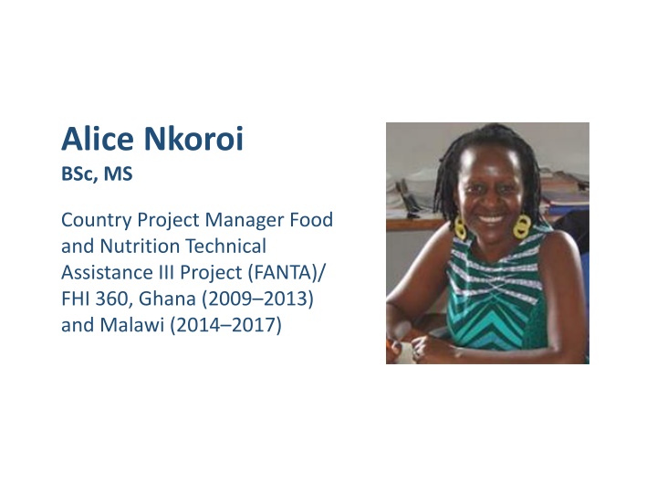 alice nkoroi bsc ms