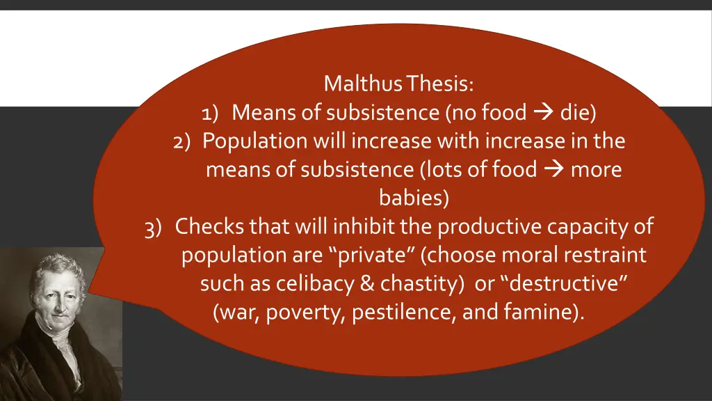 malthus thesis