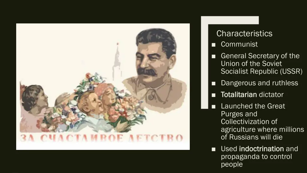 characteristics communist general secretary