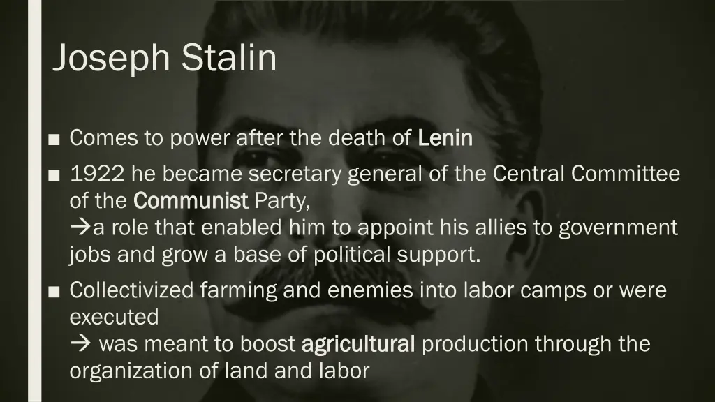 joseph stalin