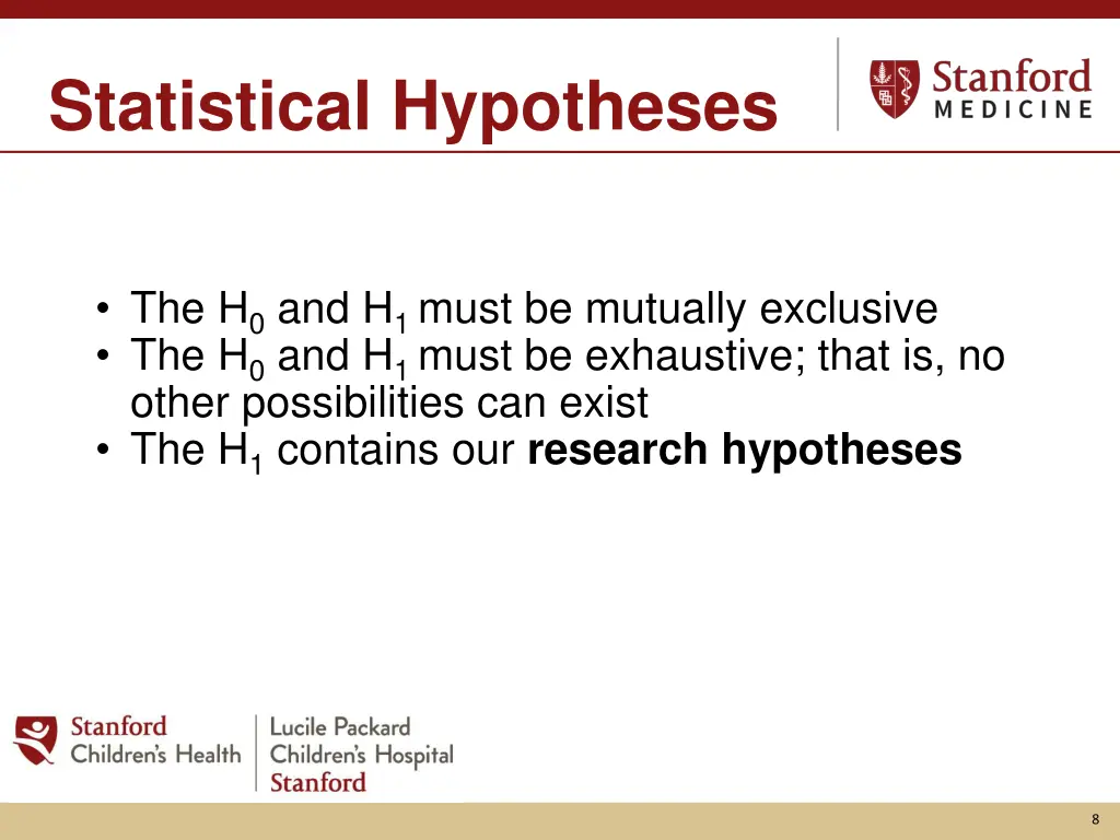 statistical hypotheses 1